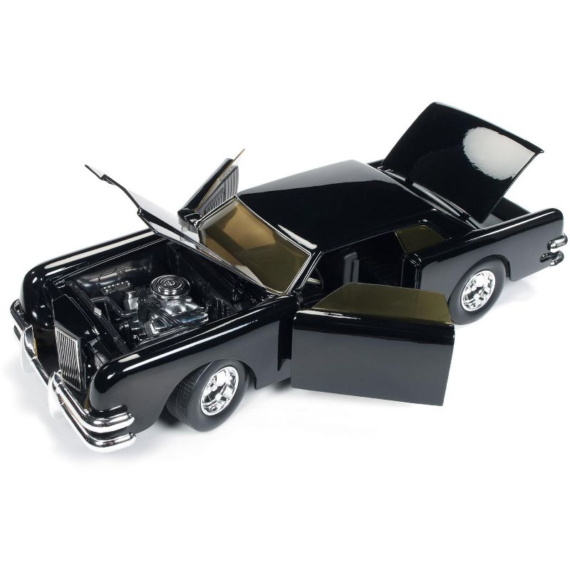 The Barris Car Black Sparkle 1/18 Diecast Model Car by Autoworld