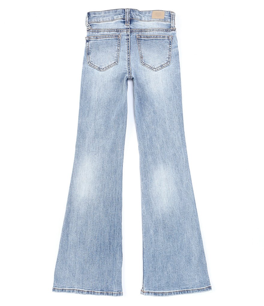 Celebrity Pink Big Girls 7-16 Distressed Flare Jeans