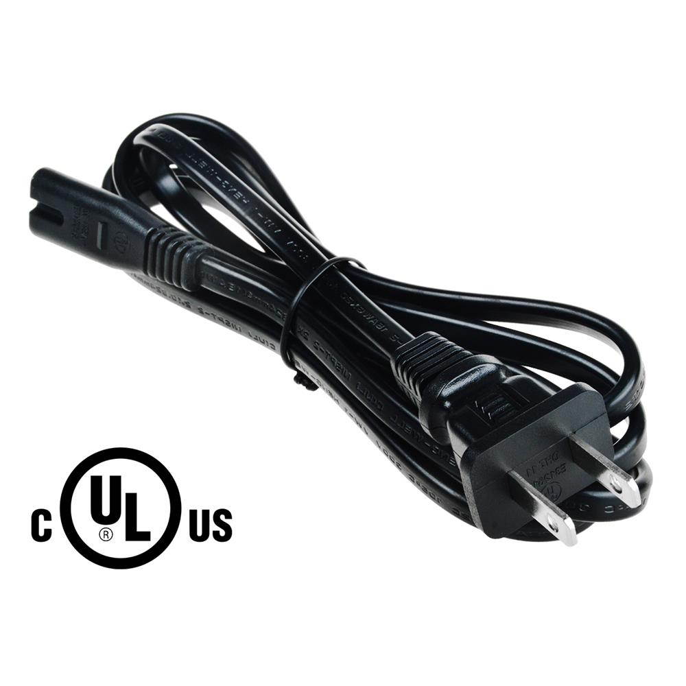 ABLEGRID 6ft/1.8m UL Listed AC Power Cord For QFX J-114U AM/FM/SW1-SW9 Radio USB/SD J-36 Portable Boombox