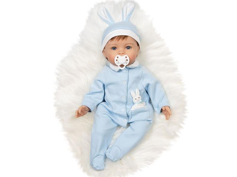 Paradise Galleries Realistic Easter Toddler Boy Doll - Honey Bunny, 6-Piece Reborn Doll Gift Set with Magnetic Pacifier, 3+