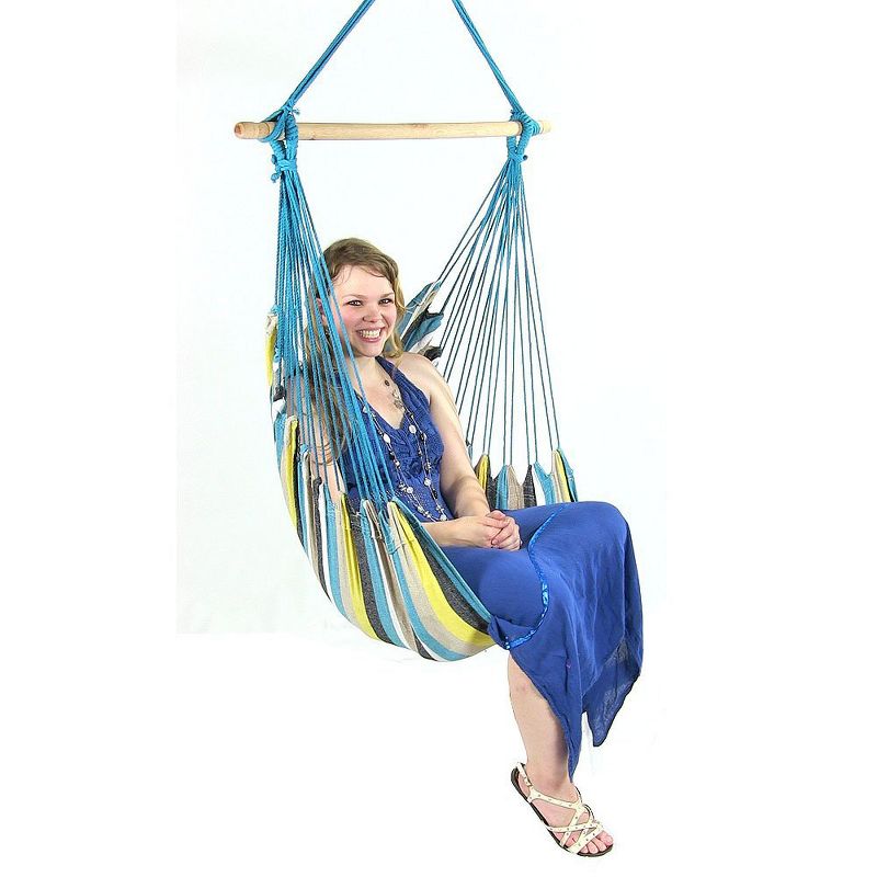 Web Spinner Swing 24" Diameter - Black - Sorbus