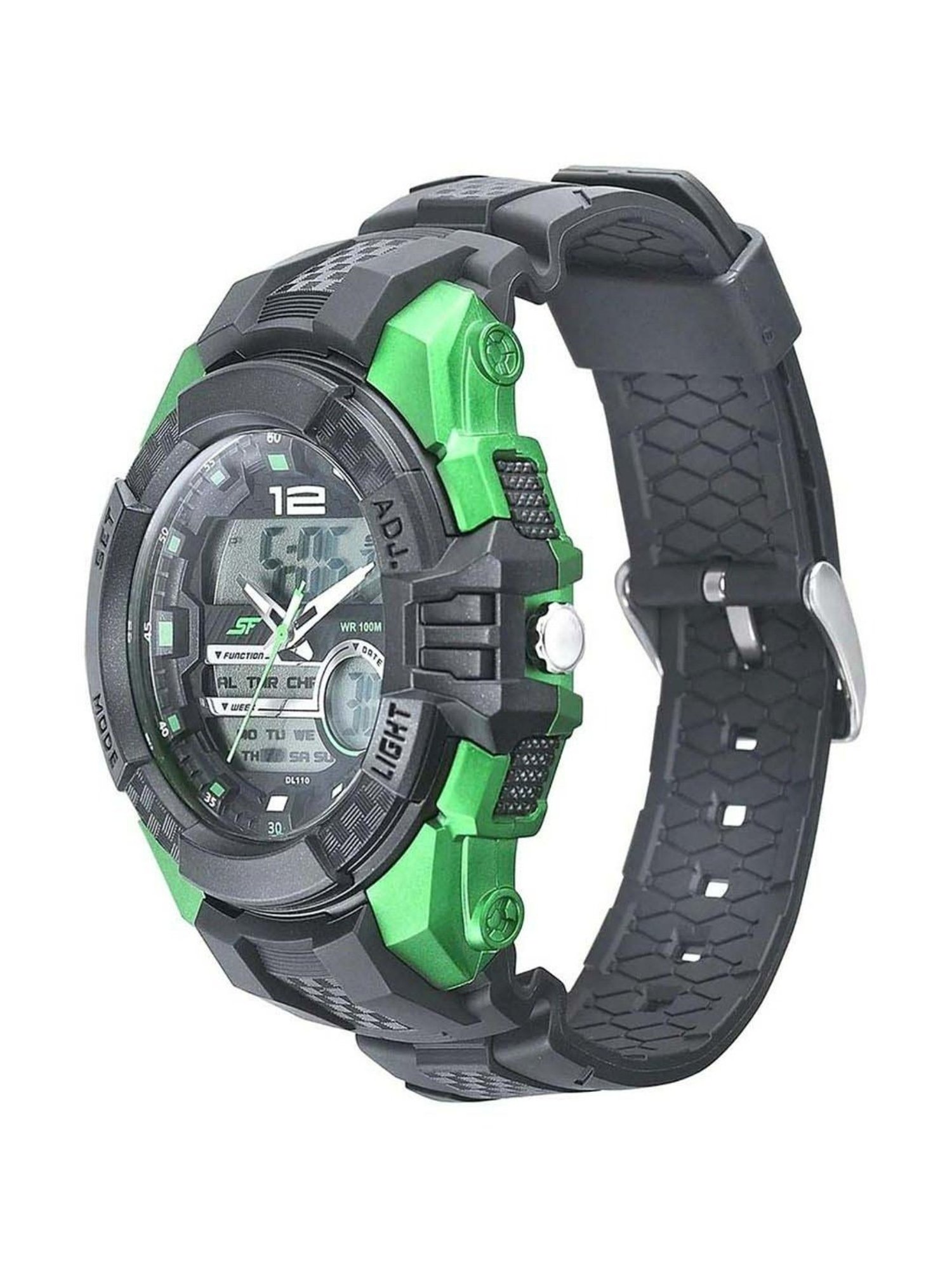 Sonata NR77027PP05 SF Carbon Series Analog-Digital Watch for Men