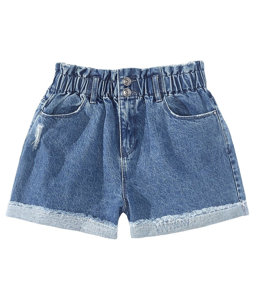 KENDALL + KYLIE White High Rise Sports Shorts