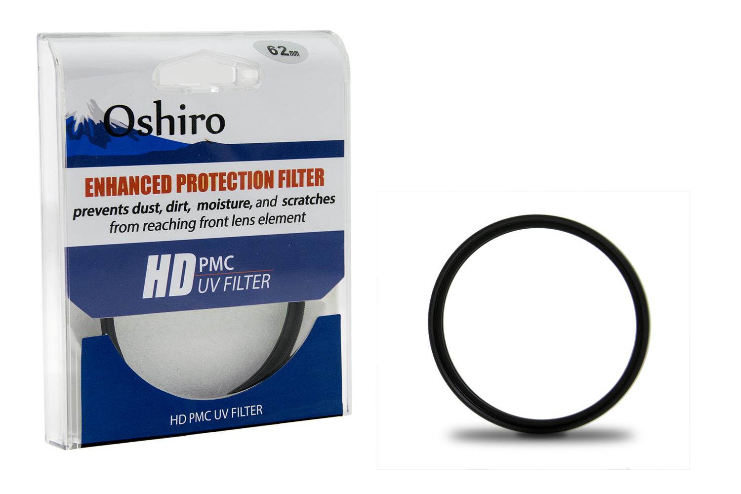 Oshiro 62mm HD PMC Enhanced Slim UV Protection Filter