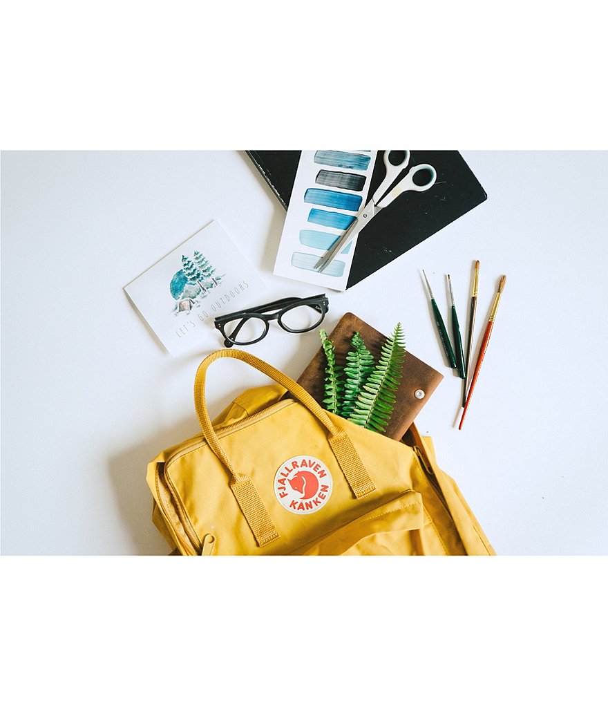 Fjallraven Kanken Water-Resistant Cotton Zipper Convertible Backpack