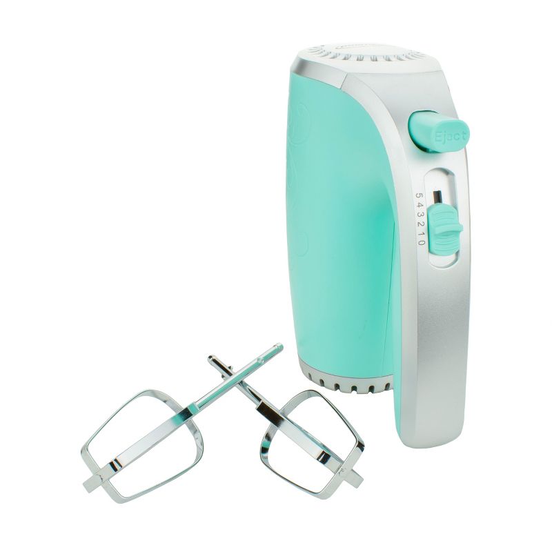 Brentwood Lightweight 5 Speed 150 Watt Electric Hand Mixer in Blue