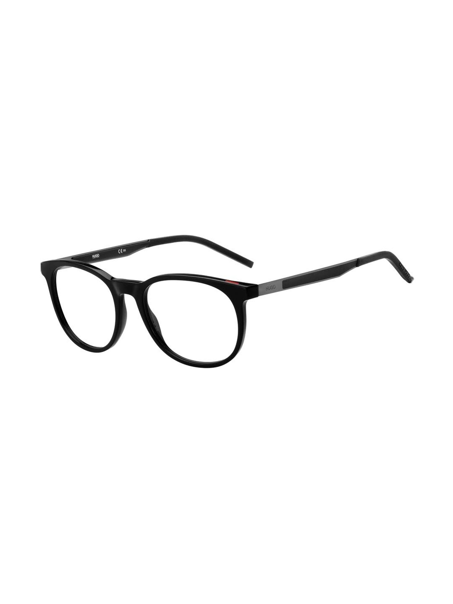 HUGO Black Oval Eye Frames for Men