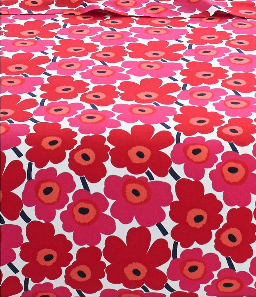 Marimekko Mini Unikko Floral Sheet Set