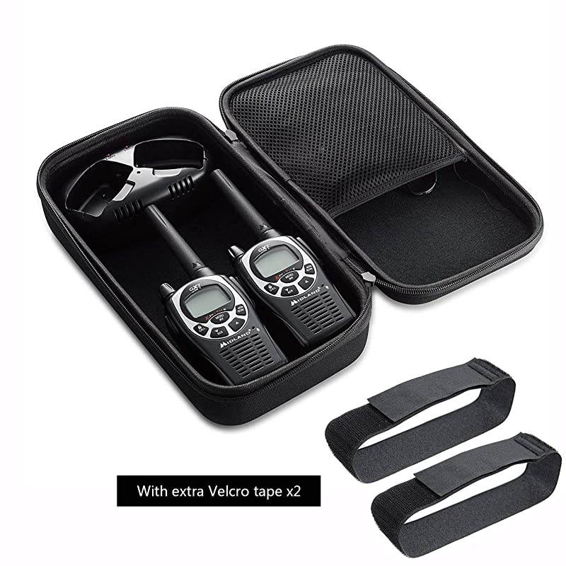 3 in1 Multi-Function Radio Holder Holster Case Pouch Bag For GPS Compatible with Motorola baofeng UV5R UV82 UV5RA 888S Retevis H777 F8HP Two Way Radio Walkie Talkies (2Packs) with 2 UV-5R Clips