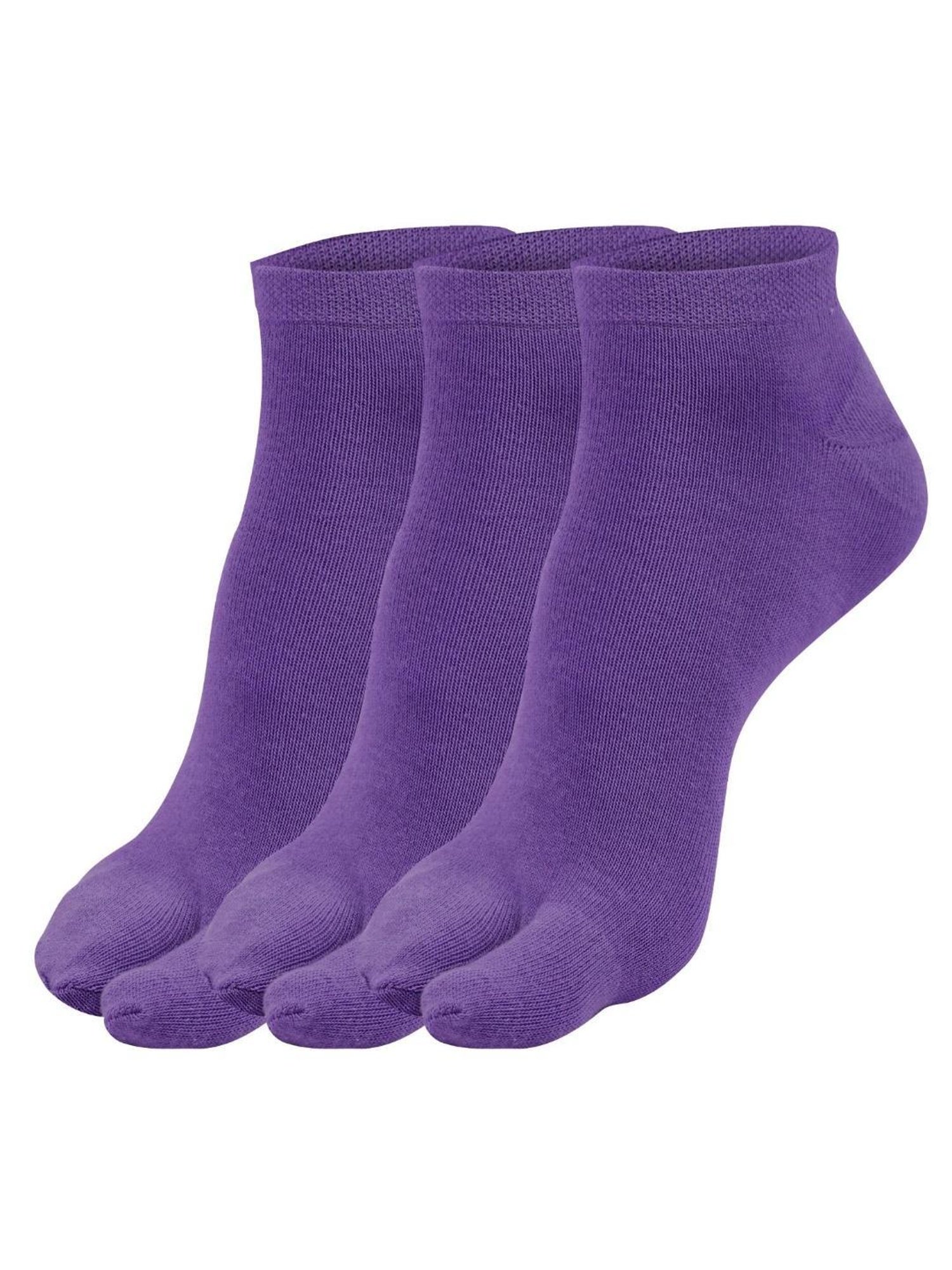 NEXT 2 SKIN Purple Socks (Pack of 3)