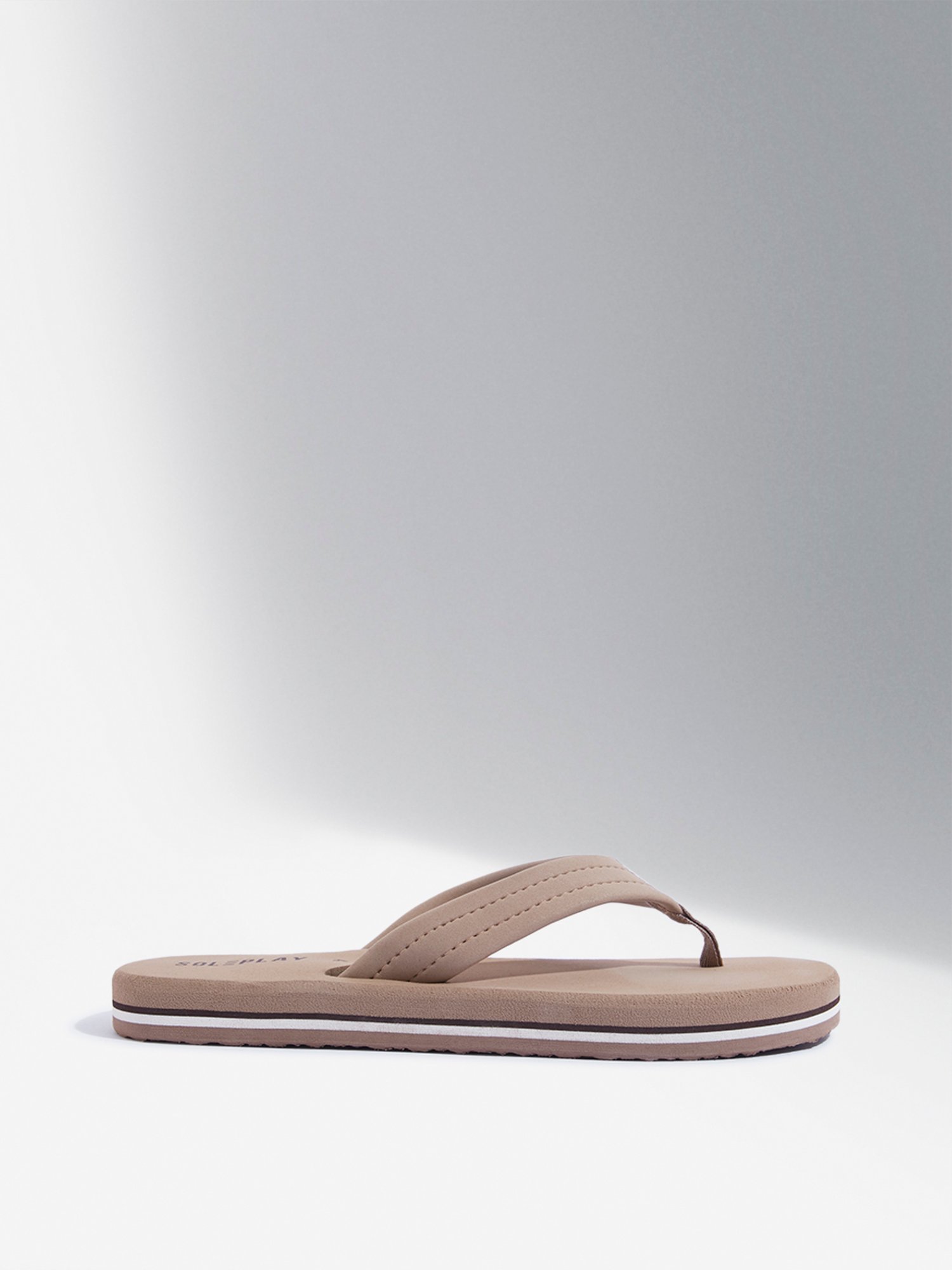 SOLEPLAY by Westside Beige Comfort Flip-Flop