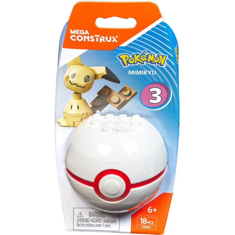 Mega Construx Pokemon Mimikyu Poke Ball