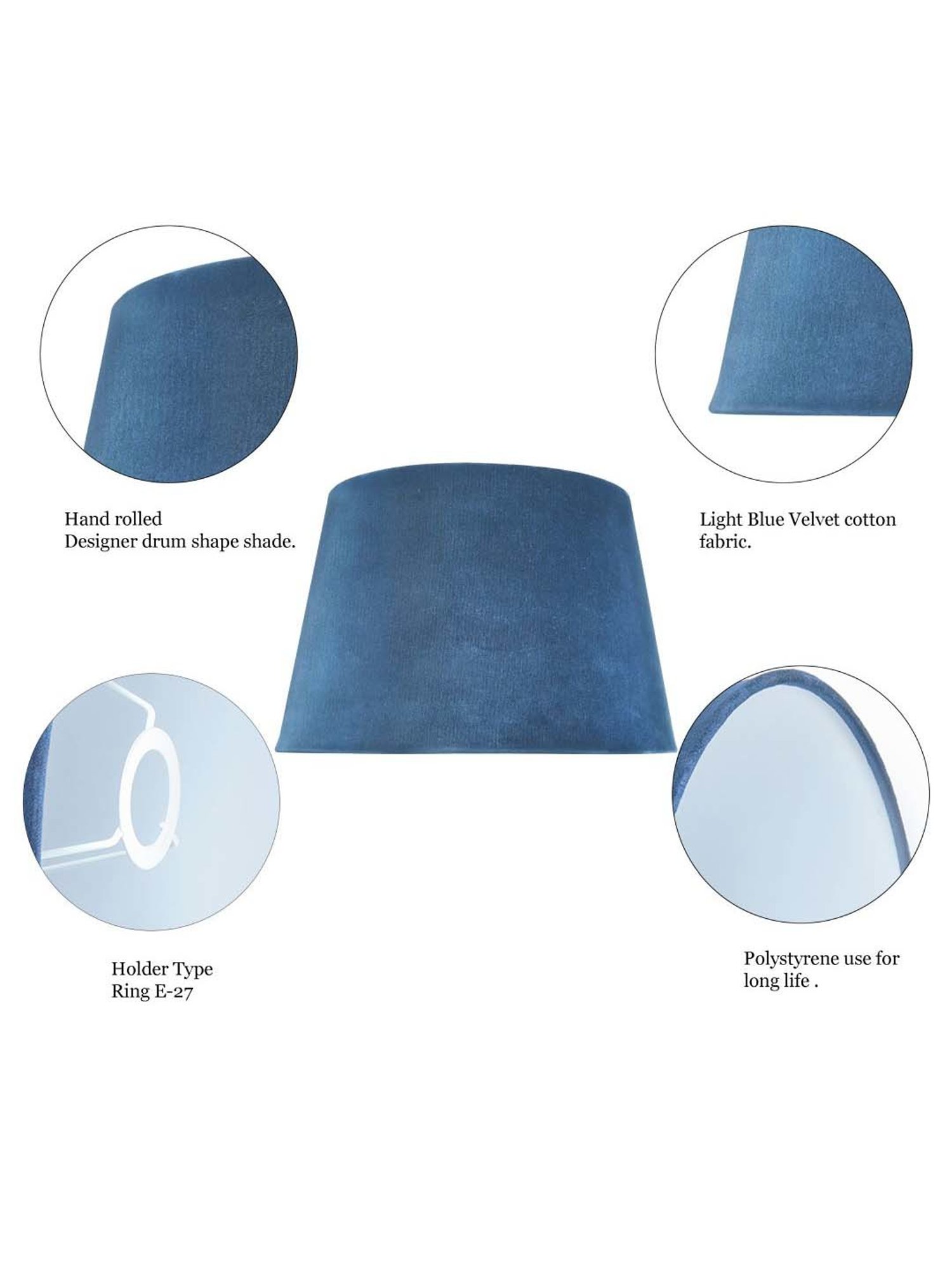 Large Rectangle Natural Lampshade Linen - Project 62™