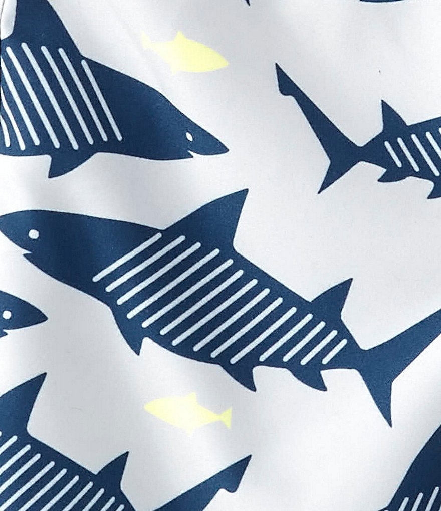 Tea Collection Baby Boys 3-24 Months Shark Swim Trunks