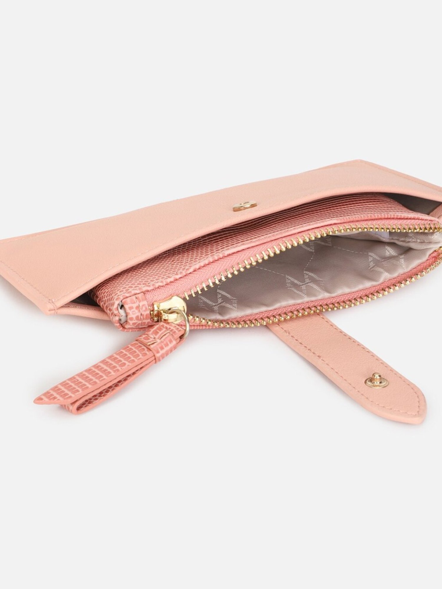 Van Heusen Pink PU Textured Wallet