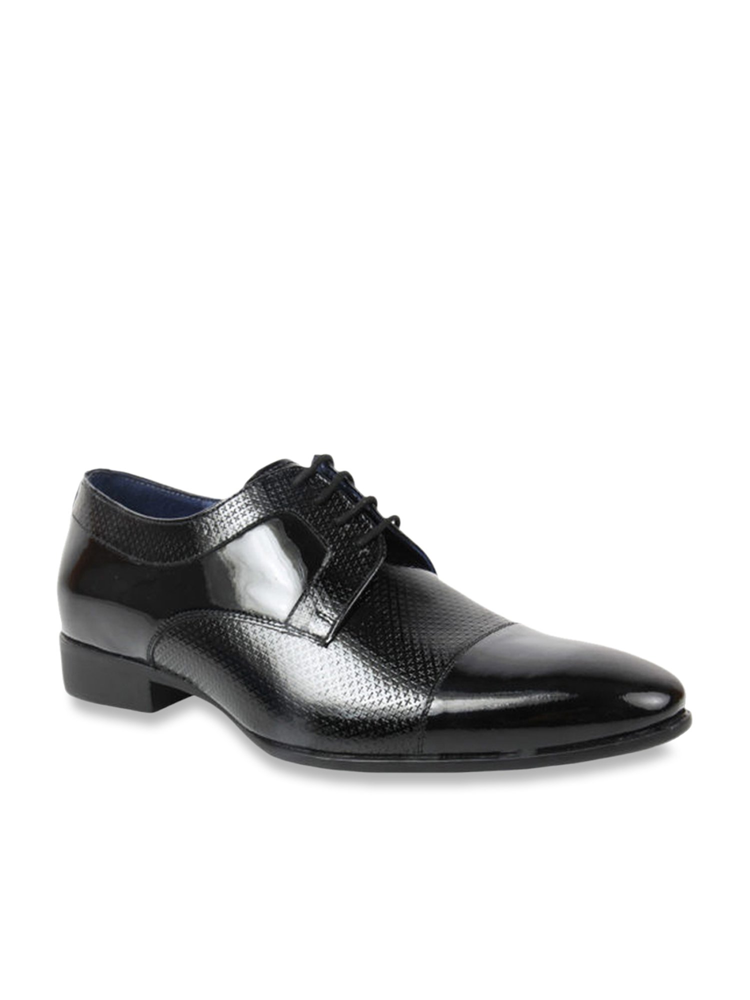 Zuccaro by Regal Black Derby Shoes