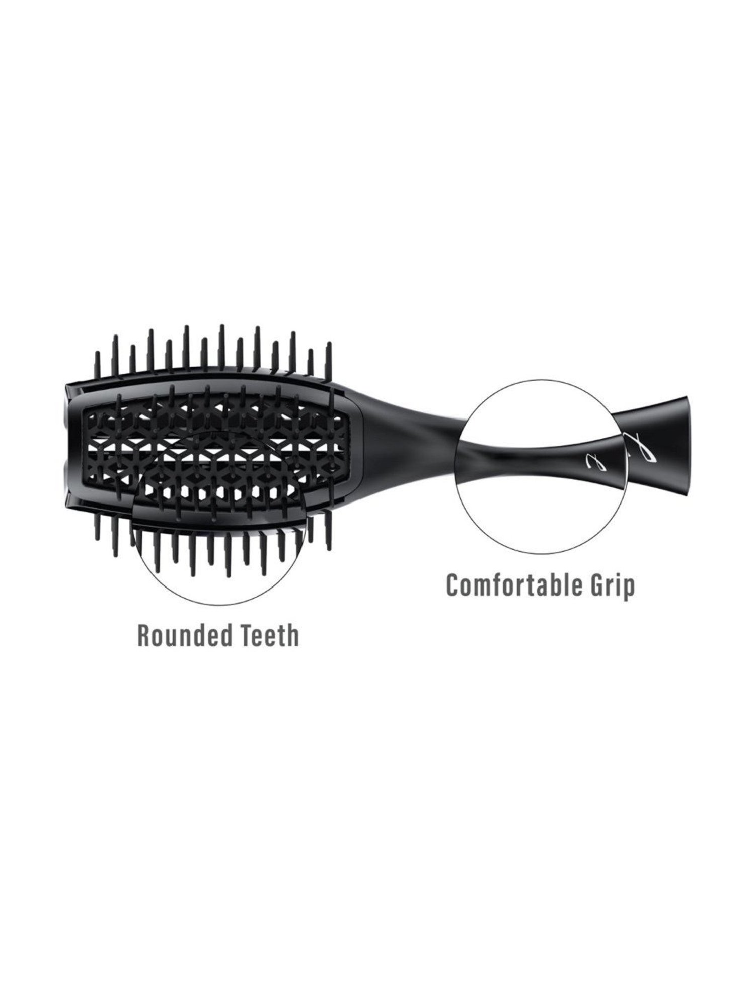 Janeke 1830 Professional Tulip Vented Hair Brush - 22 cm