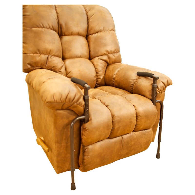 Medline Deluxe Rollator with Curved Back - Blue