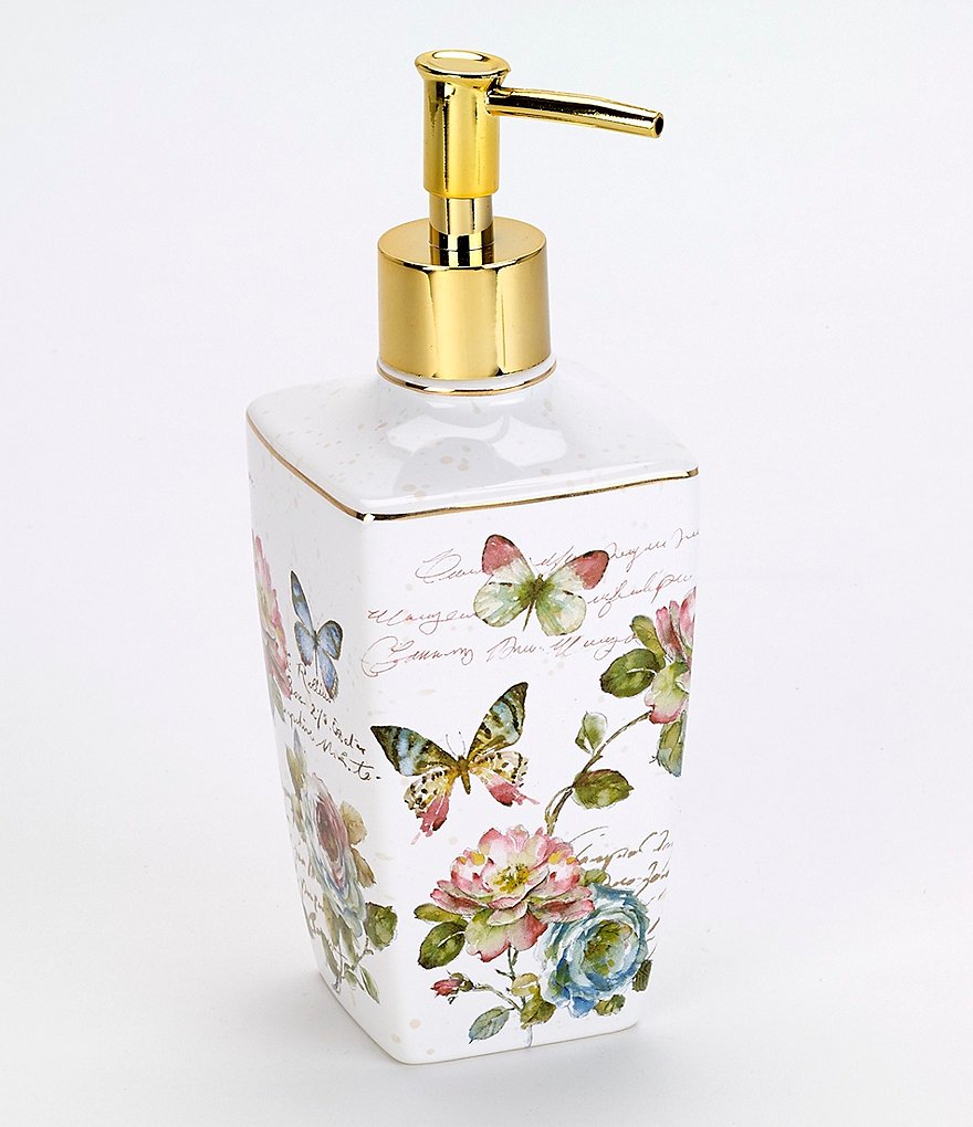 Avanti Linens Butterfly Garden Lotion Pump