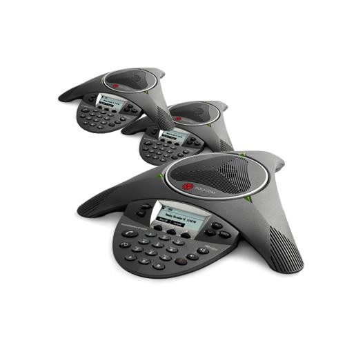 Polycom 2200-15660-001 (3-Pack) SoundStation IP 6000 Conference Phone with AC