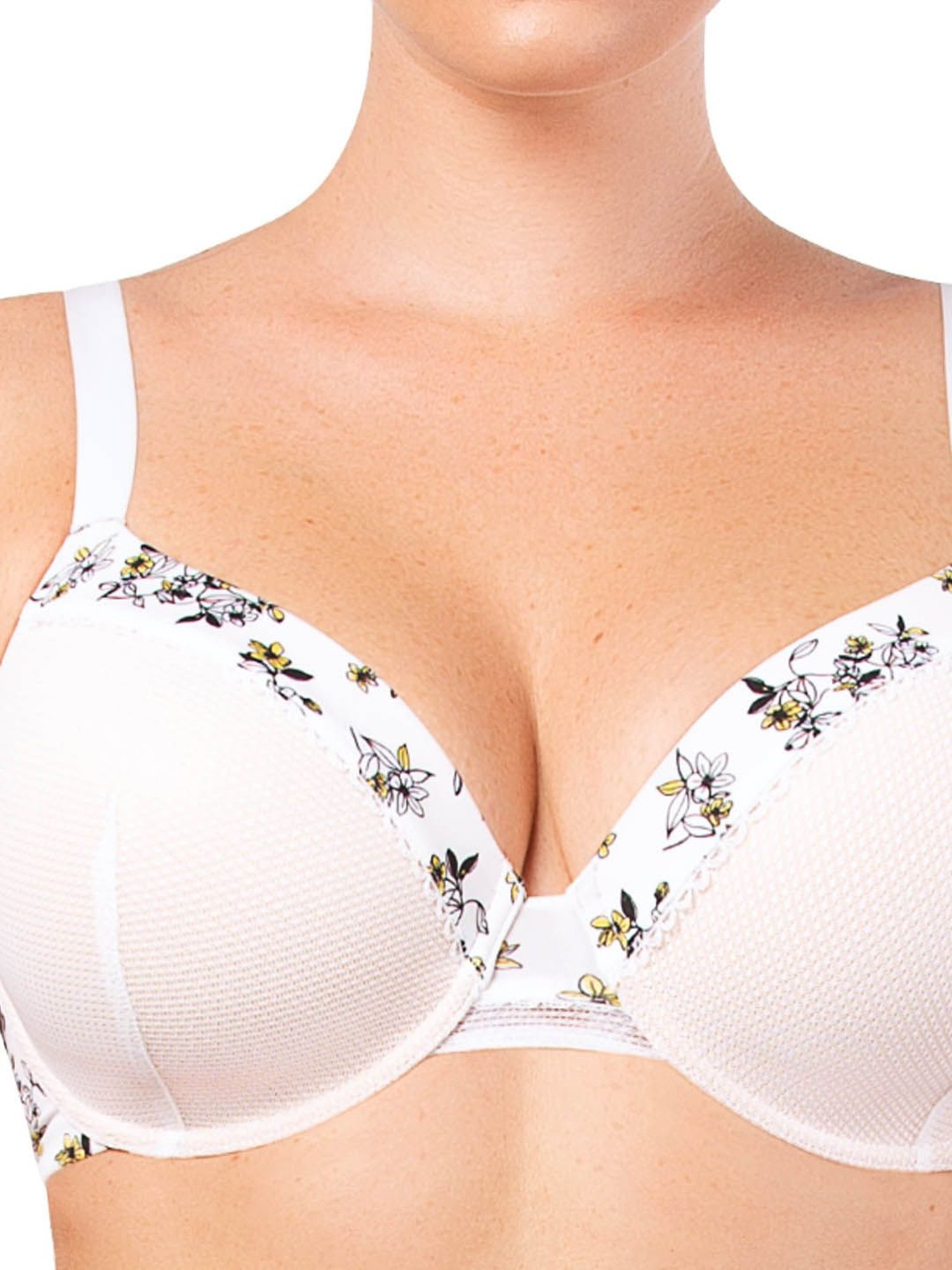 PARFAIT Pearl White Under Wired Padded T-Shirt Bra