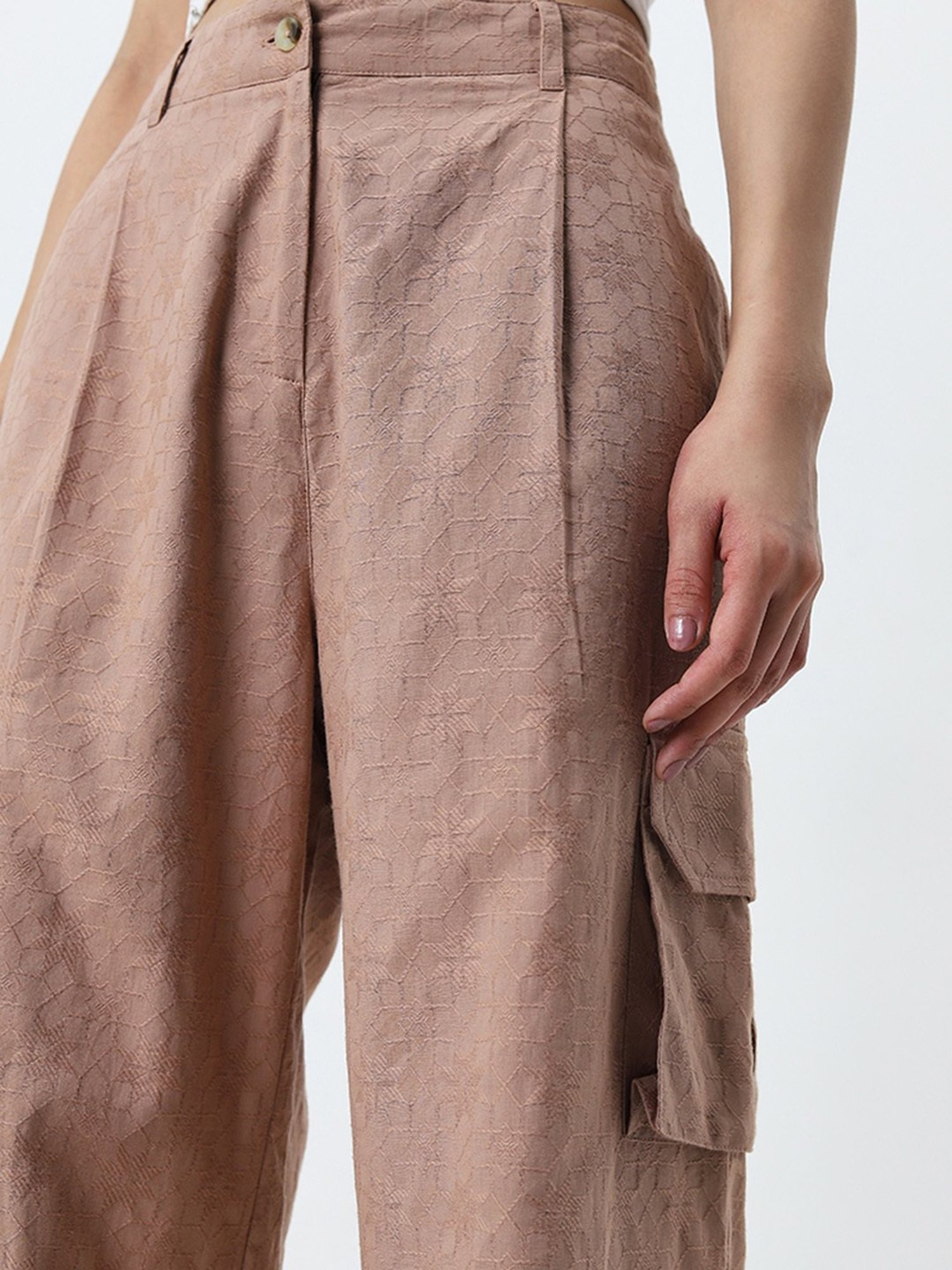 KENDALL + KYLIE Black Mid Rise Bootcut Pants