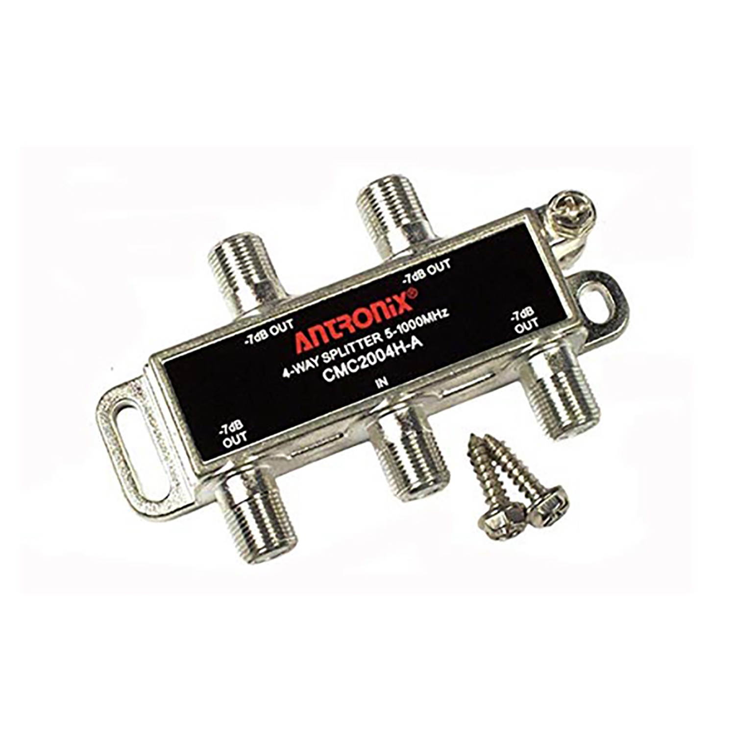 Splitter CMC2004H-A, Broadband RF 4 Output MoCA Capable 5-1002MHZ By Antronix