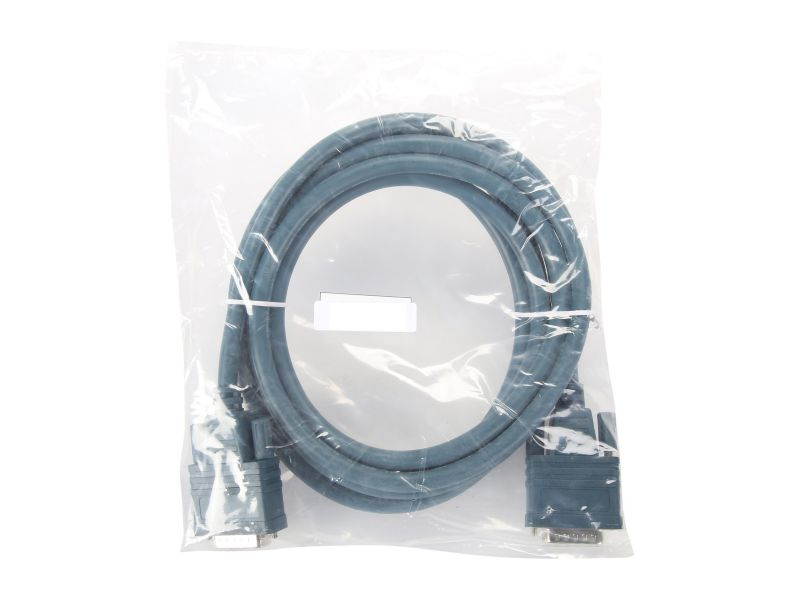 Link Depot CAB-X21MT Cisco LFH60 Male to X.21 DB15 DTE Male 10ft Cable 72-0789-01
