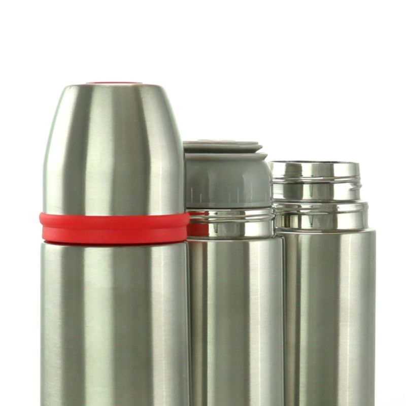 Mr. Coffee Altona 3 Piece 15 Ounce Stainless Steel Thermal Travel Bottles in Assorted Colors