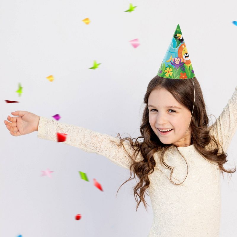 24ct Jungle Safari Party Hats