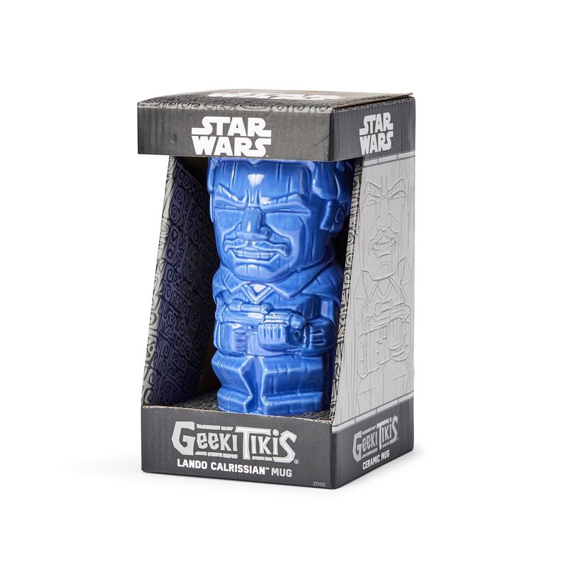 Beeline Creative Geeki Tikis Star Wars Lando Calrissian Ceramic Mug | Holds 20 Ounces