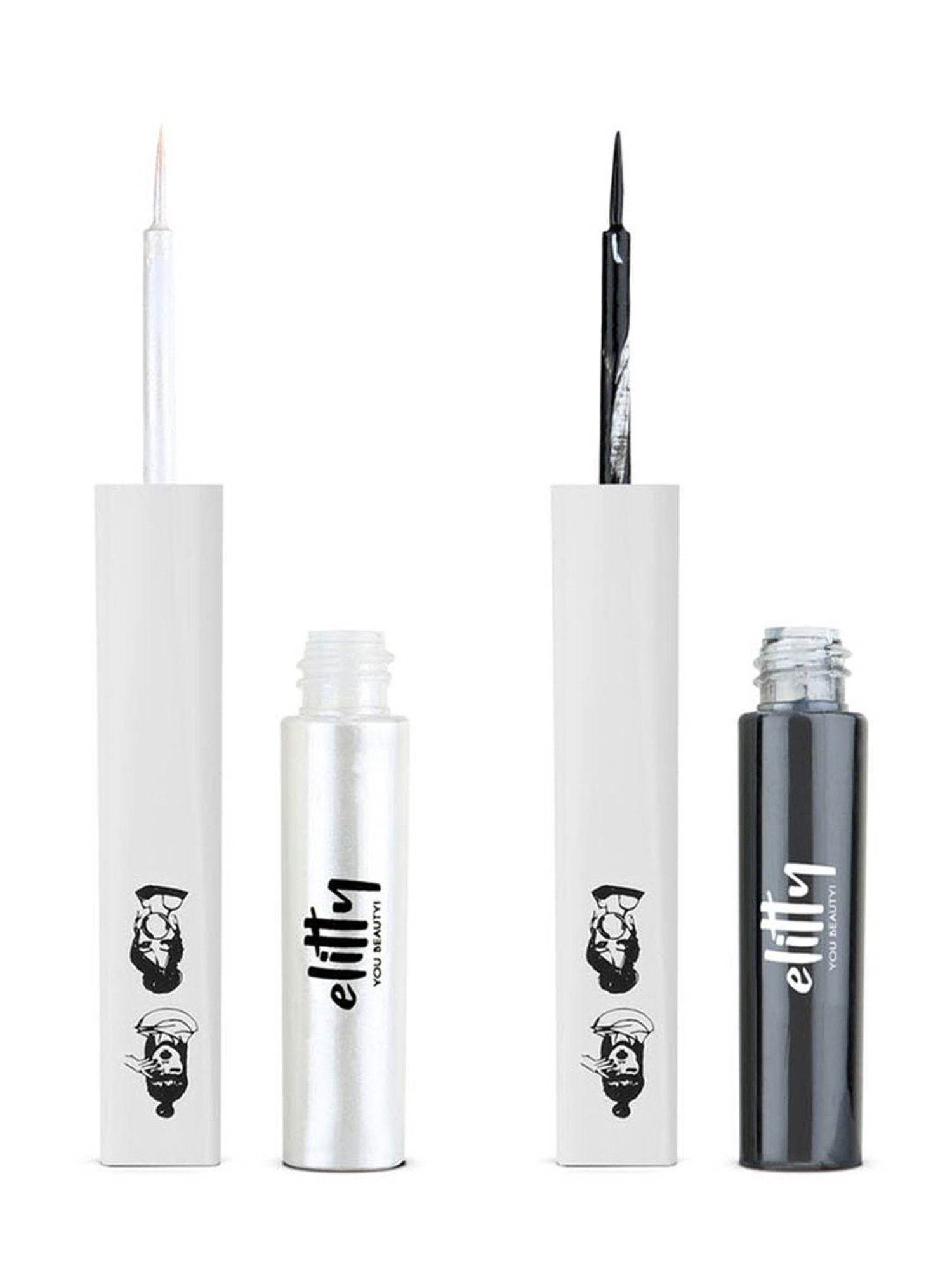 Elitty Eye Gotta Feeling Yin Yan Eyeliner Combo, Pack of 2