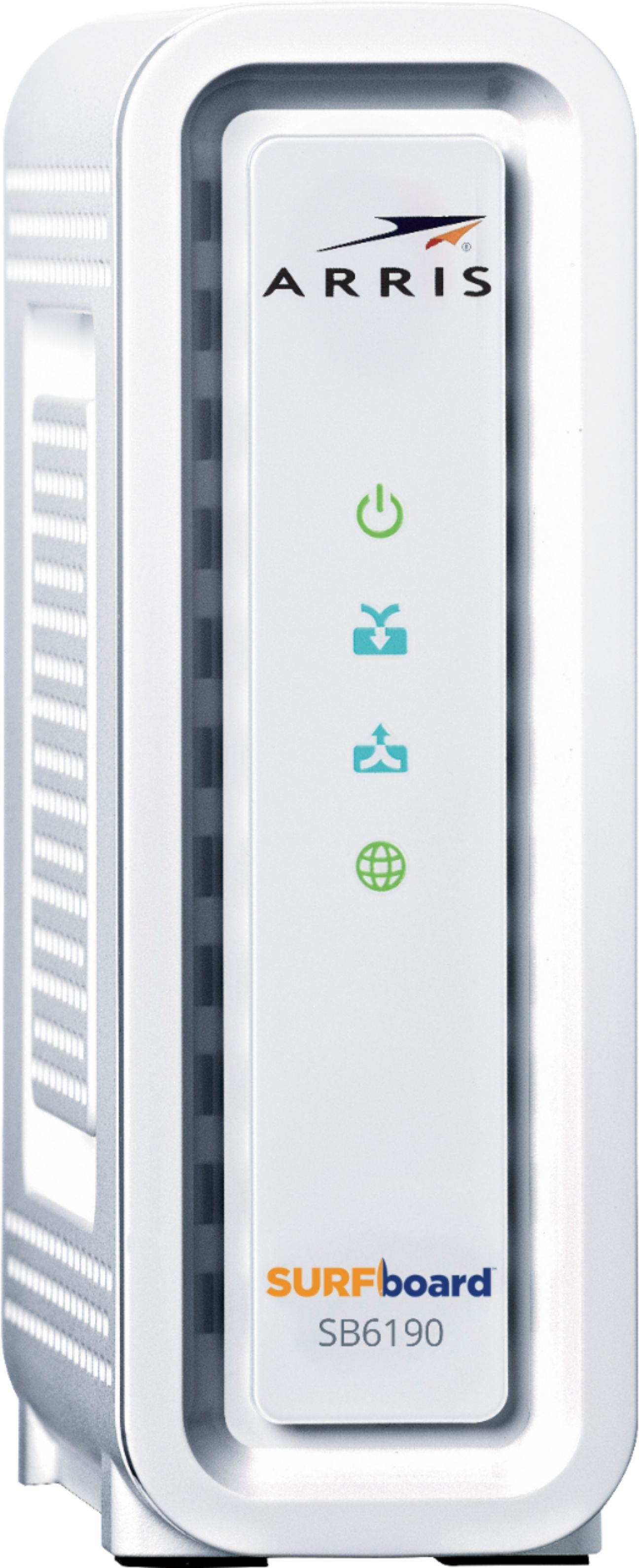 ARRIS - SURFboard 32 x 8 DOCSIS 3.0 Cable Modem - White (SB6190)