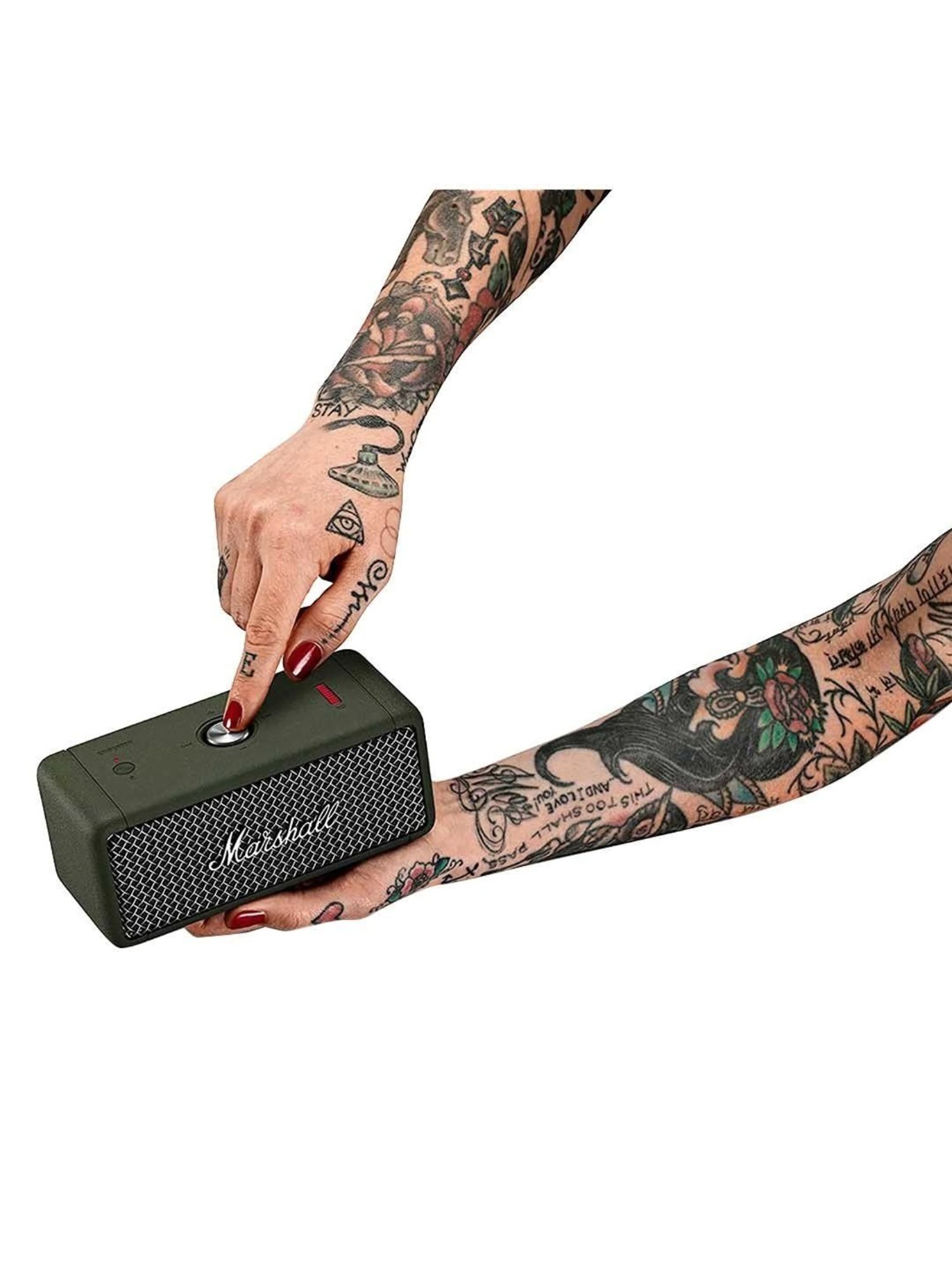 Marshall Emberton 10W Bluetooth Portable Speaker (1005944, Forest Green)