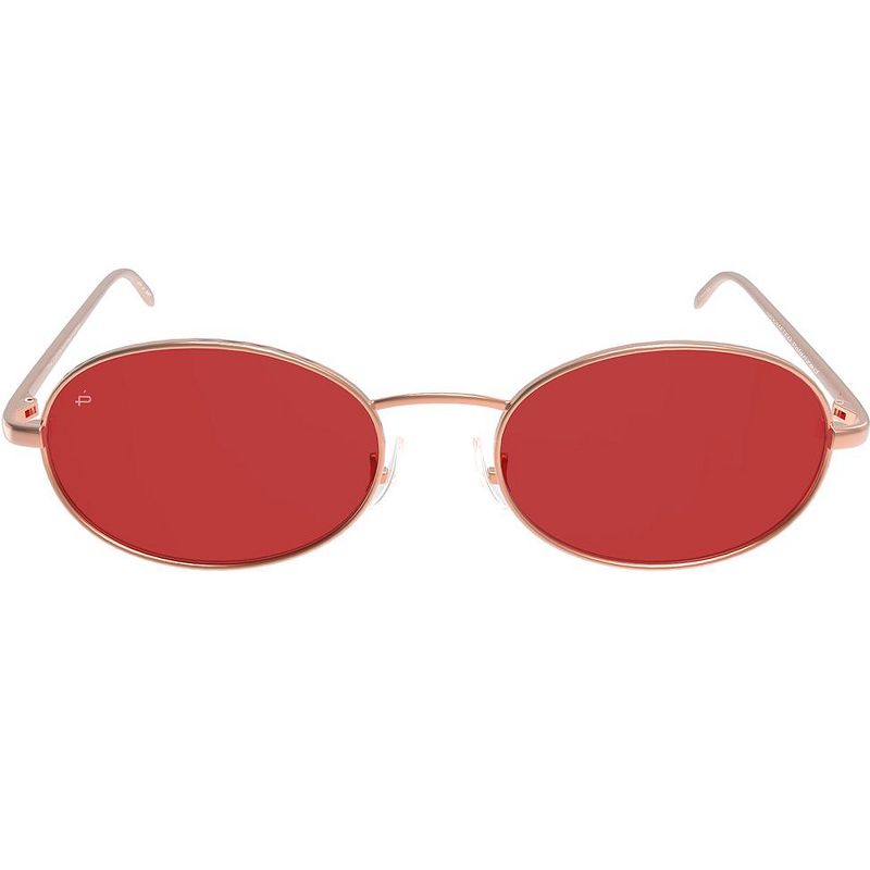 Priv&eacute; Revaux The Candy  Unisex Oval Polarized Sunglasses Rose Gold 52mm