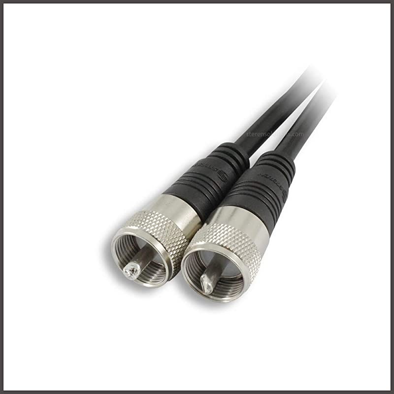 Coax Cable Connector Coaxial Cable Connector Antenna Cable RG8X Coax Connector Coaxial Cable 50 Ft RG8X Coaxial Cable UHF Antenna Cable Male To Male Cable 152 M  205750