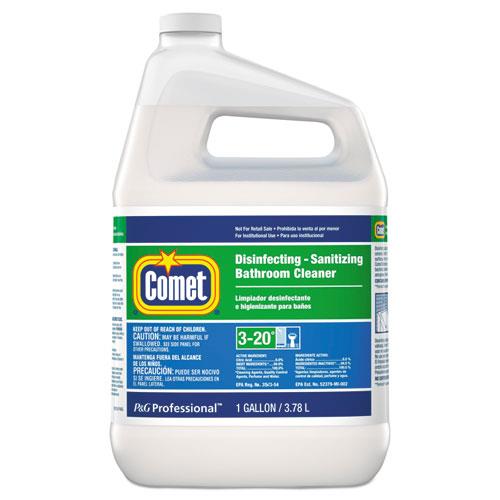Comet Disinfecting-Sanitizing Bathroom Cleaner One Gallon Bottle 1/Carton