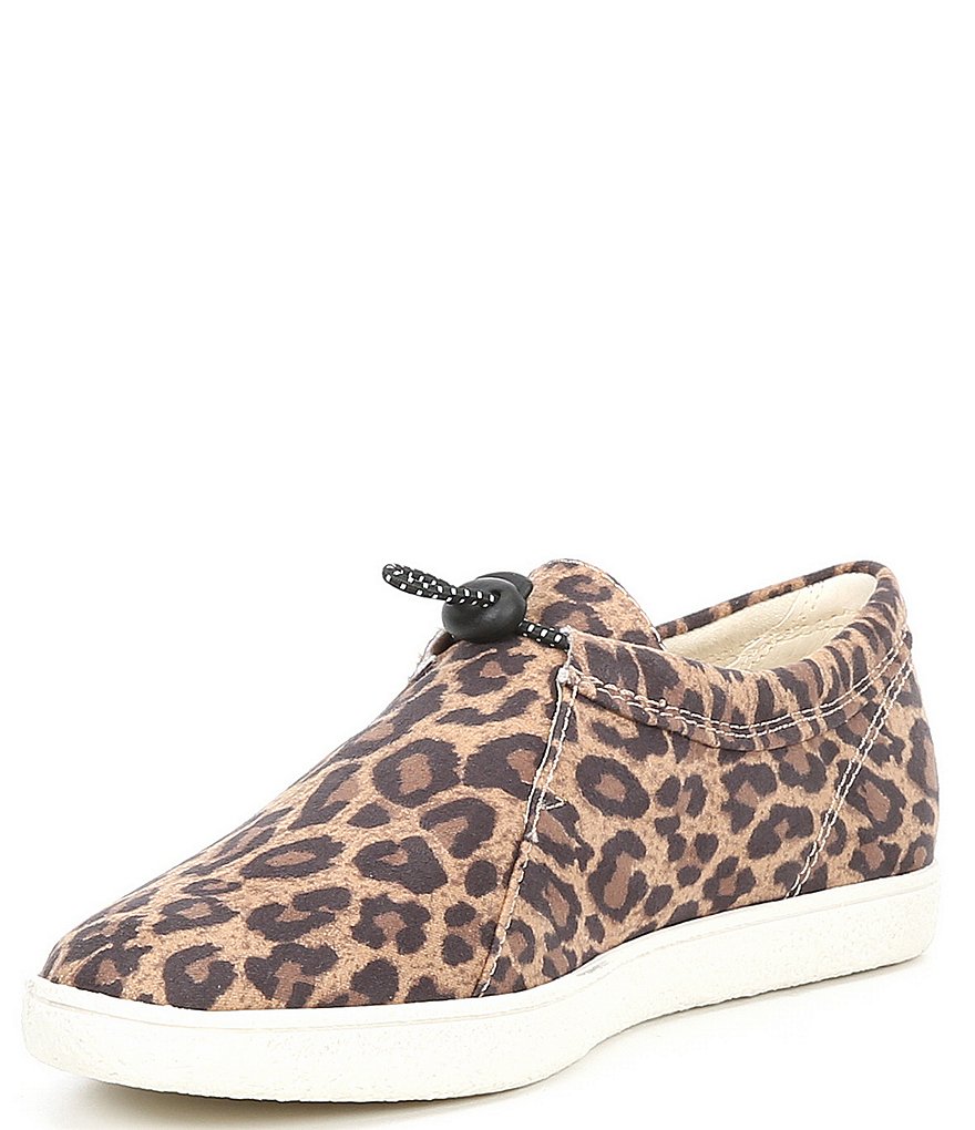 Lucky Brand Ebrun Leopard Print Toggle Casual Slip-Ons