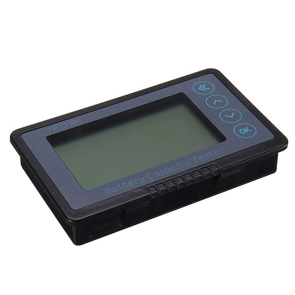 Baiway TF03K Multifunctional Coulomb Meter Electric Car Touring Car Battery  Power Indicator Voltmeter