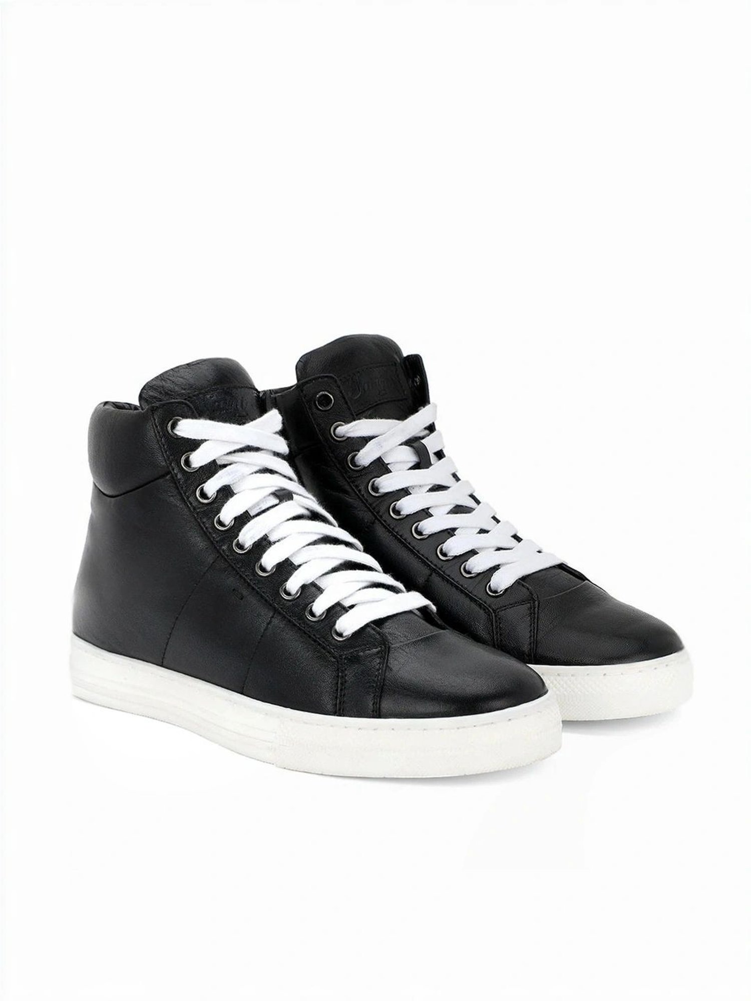 Saint G Men's Artemas Black Ankle High Sneakers
