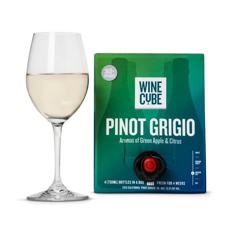 Pinot Grigio White Wine- 3L Box - Wine Cube™