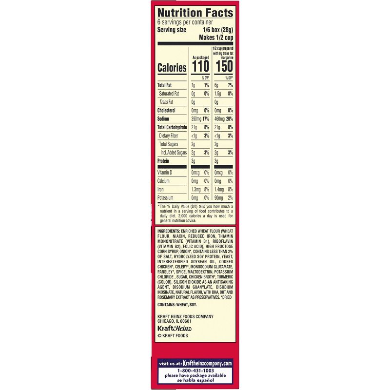 Stove Top Stuffing Mix For Chicken 6oz