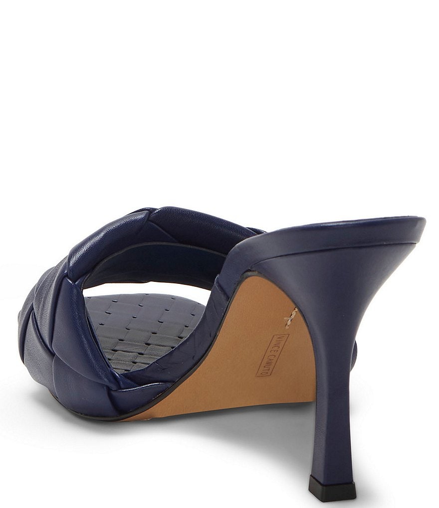 Vince Camuto Brelanie Woven Leather Dress Mules