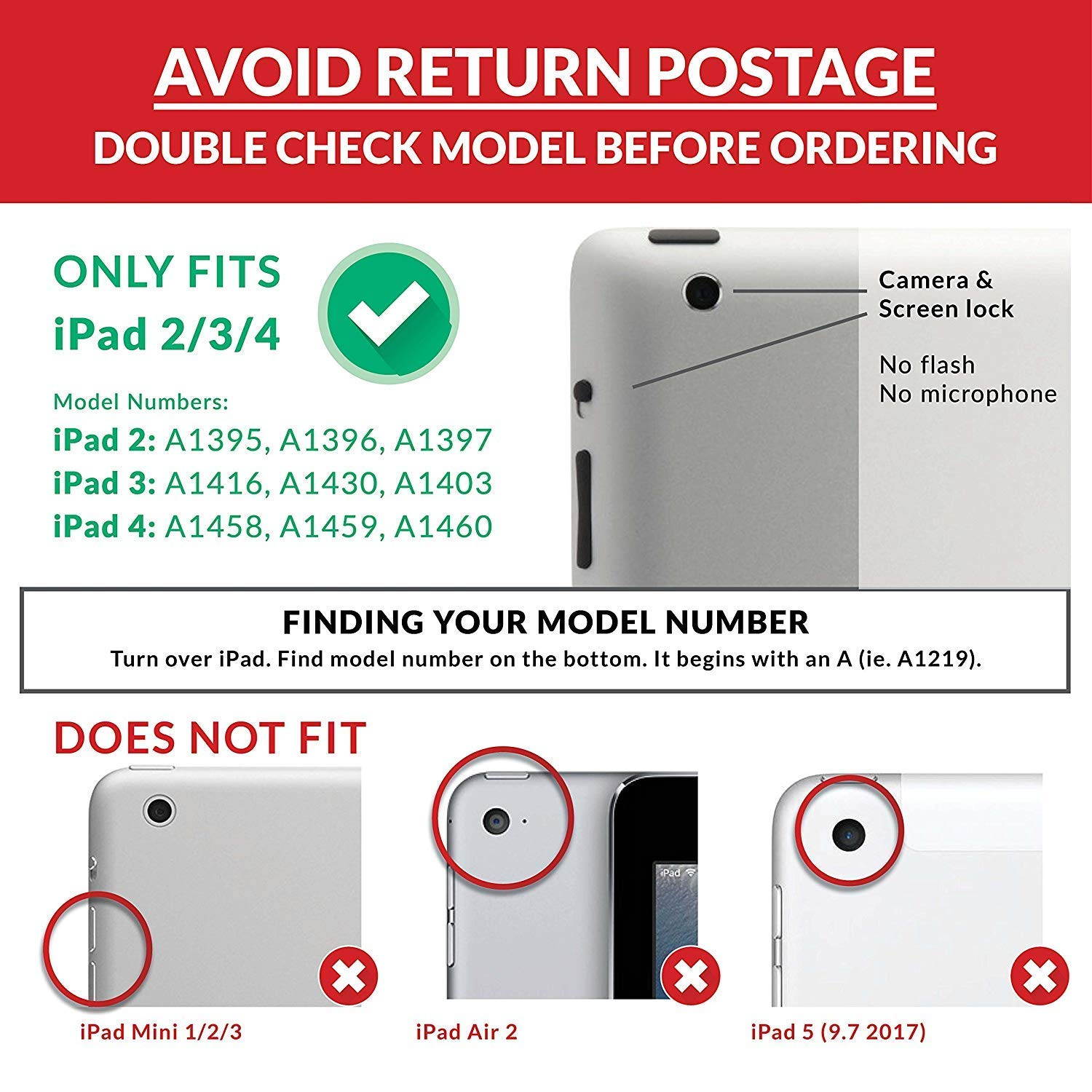 iPad 2 iPad 3 iPad 4 Keyboard Case with Backlight Thin Lightweight PU Leather Removable Wireless Bluetooth Backlit Keyboard Slim Folio Cover Soft Protection for Apple iPad 2nd 3rd 4th Generation