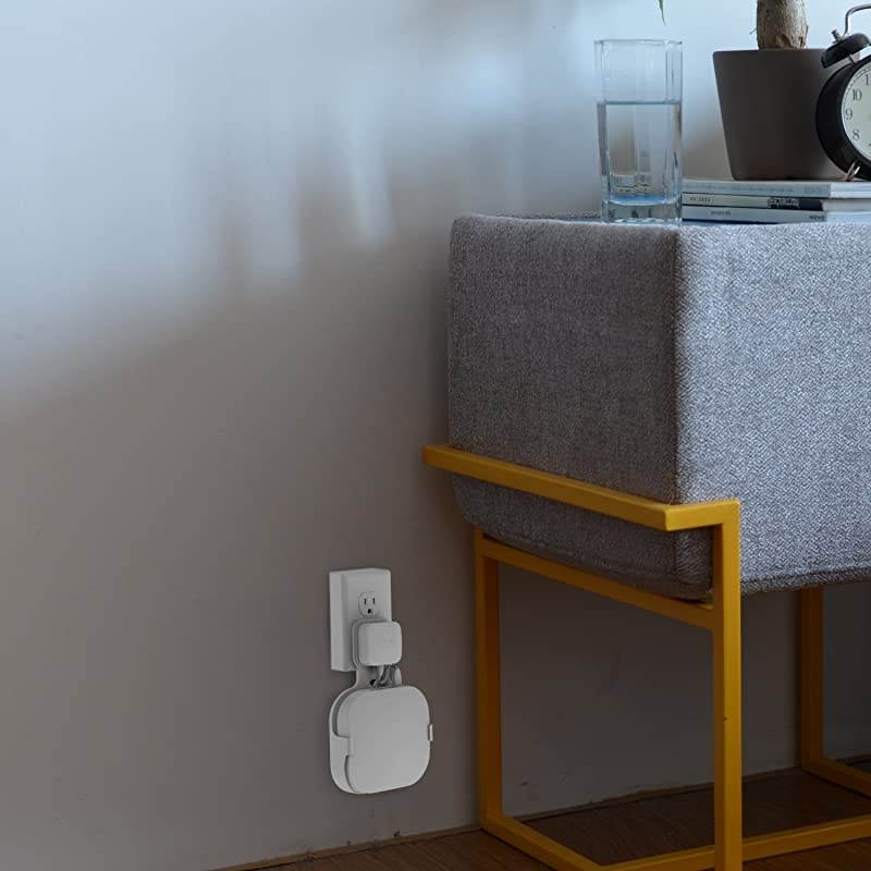 Mount Holder for eero Home WiFi The Simplest Mount Holder Stand Bracket for eero Pro WiFi System Router No Messy Screws White2 Pack