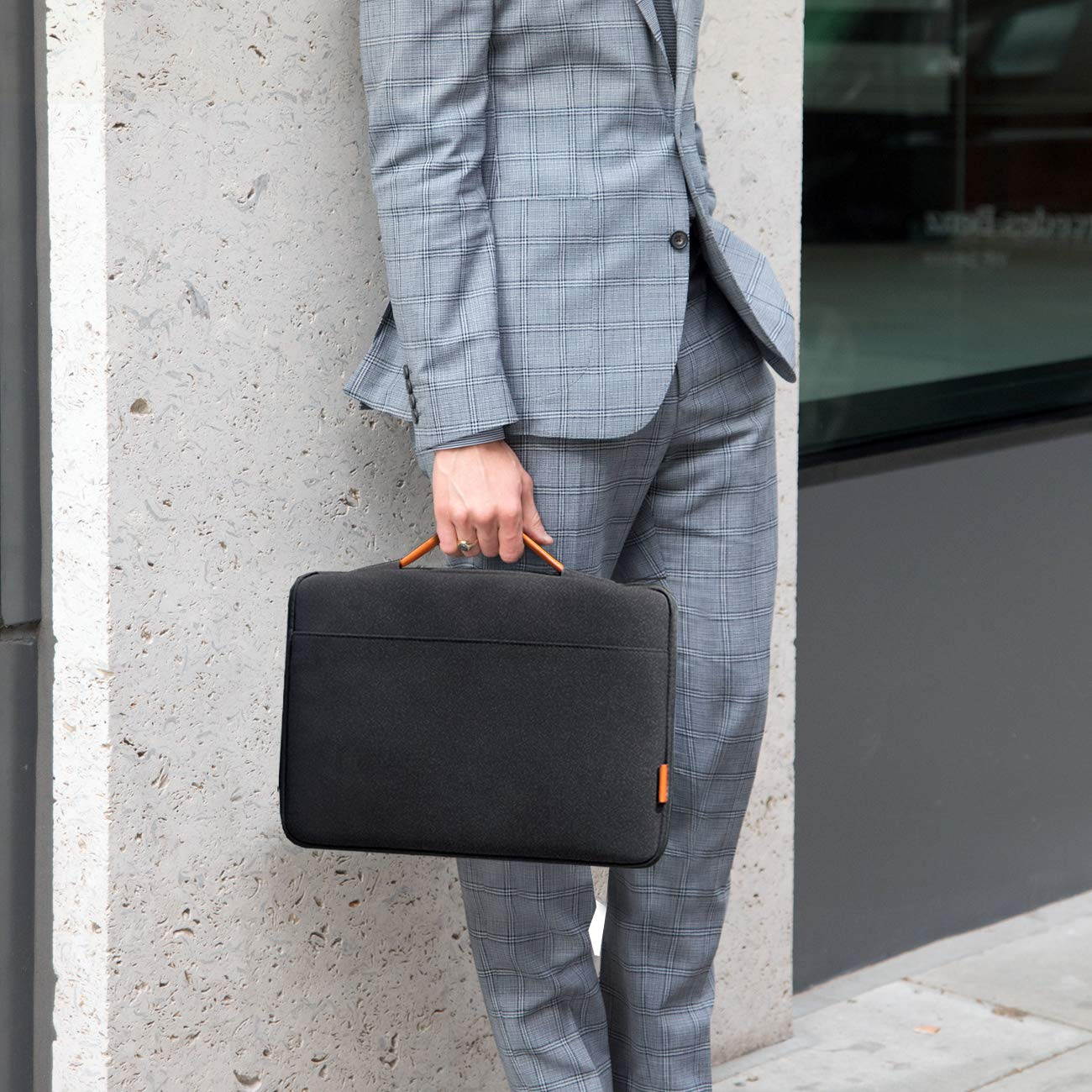 Inateck 13-13.3 Inch Laptop Case Bag Compatible 13.3 Inch MacBook Air(Including 2018)/MacBook Pro Retina 13'' 2012-2015, 2019/2018/2017/2016,Surface Pro X/7/6/5/4/3, Surface Laptop 2017/2/3 - Black