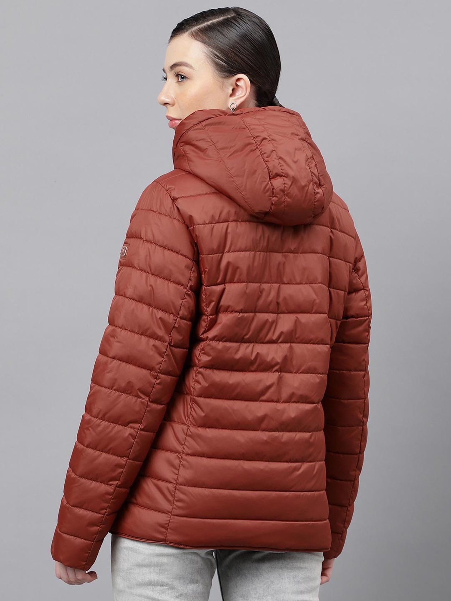 Woods Rust Quilted Jacket