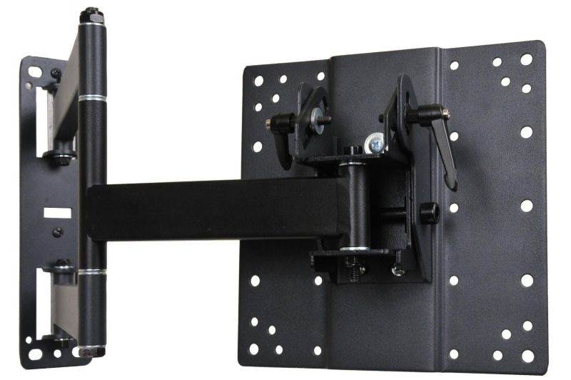 VideoSecu Heavy Duty Articulating TV Wall Mount for most Samsung 26-55" LED LCD HDTV with loading 88lbs, Swivel Tilt Full Motion TV Bracket with VESA 400x400mm - Cable management A47