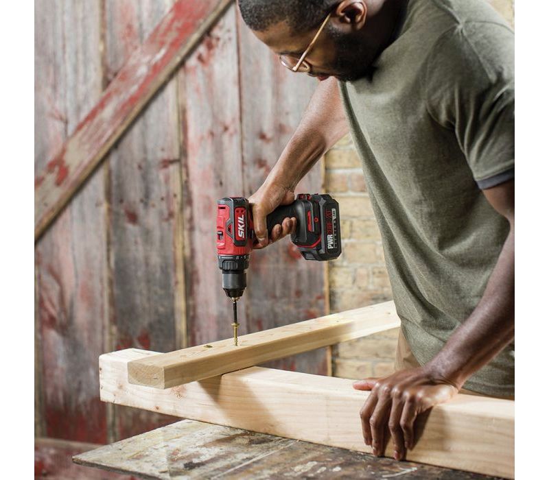 Skil DL529303 PWRCore 20 20V Brushless Lithium-Ion 1/2 in. Cordless Drill Driver Kit (2 Ah)