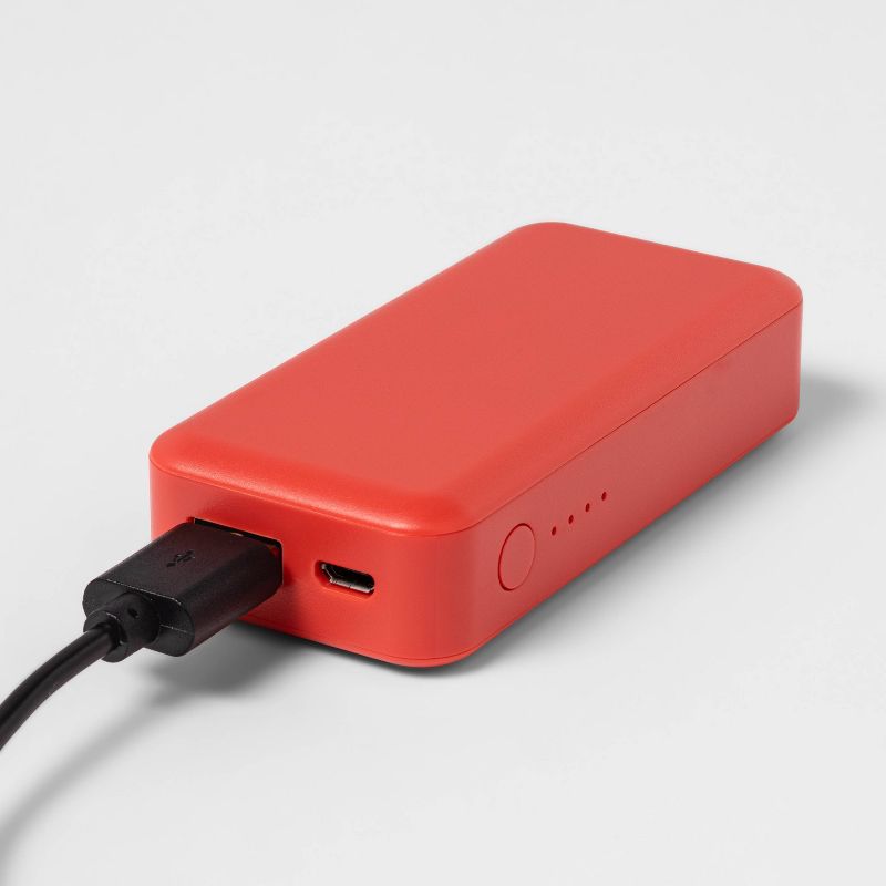 heyday™ 4000mAh Powerbank - Vibrant Coral